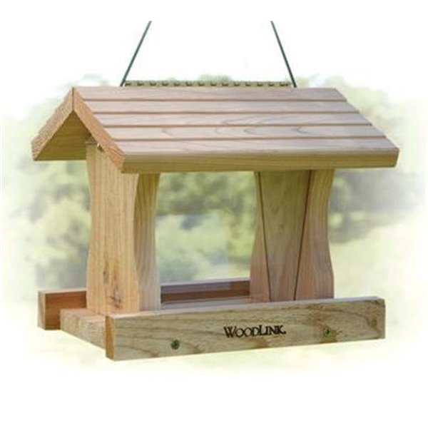 Fancy Feline 11 in. Deluxe Cedar Feeder FA142291